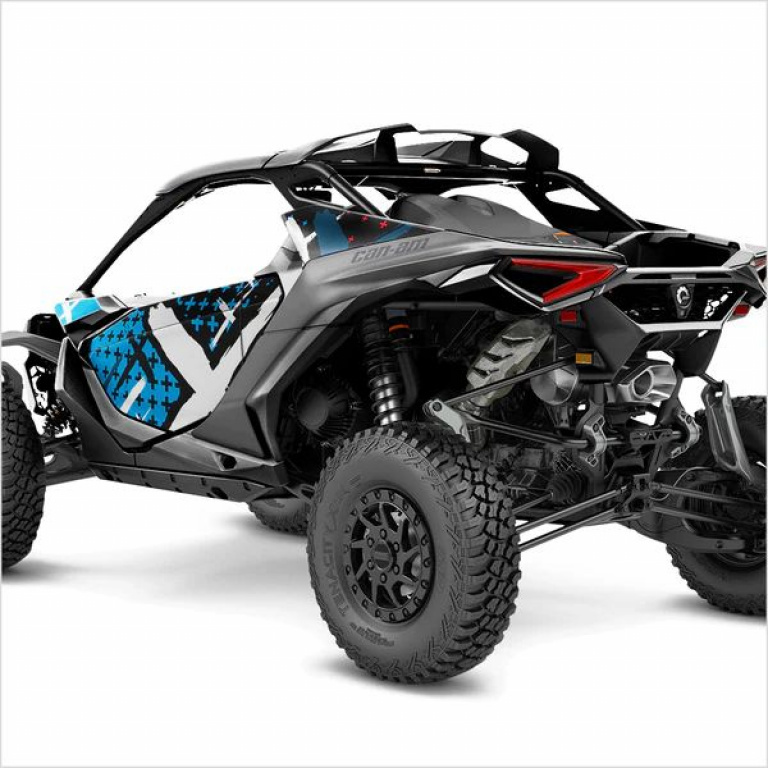 X-Design Blue S Version for Can-Am Maverick R 2 Doors